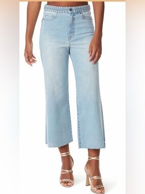 Sam Edelman Codie High Rise Wide Leg Ankle Jeans